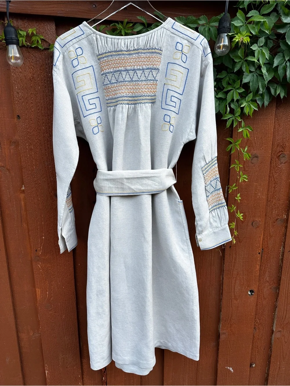 Tory Burch embroidered midi dress